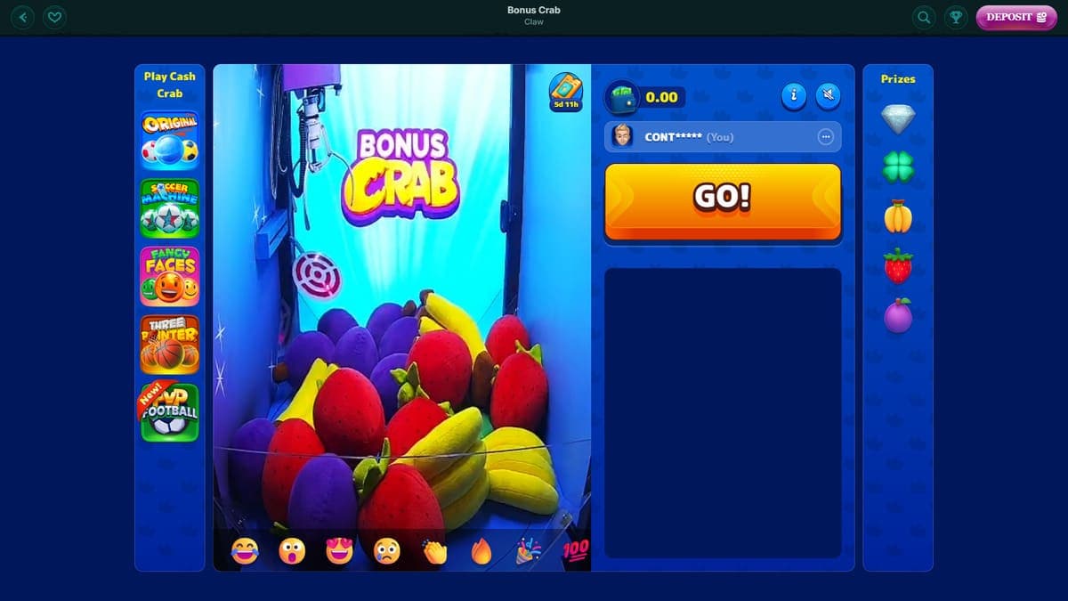 Bonus Crab 7Signs Casino