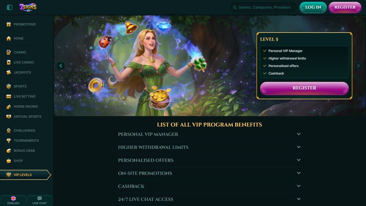 VIP 7Signs Casino