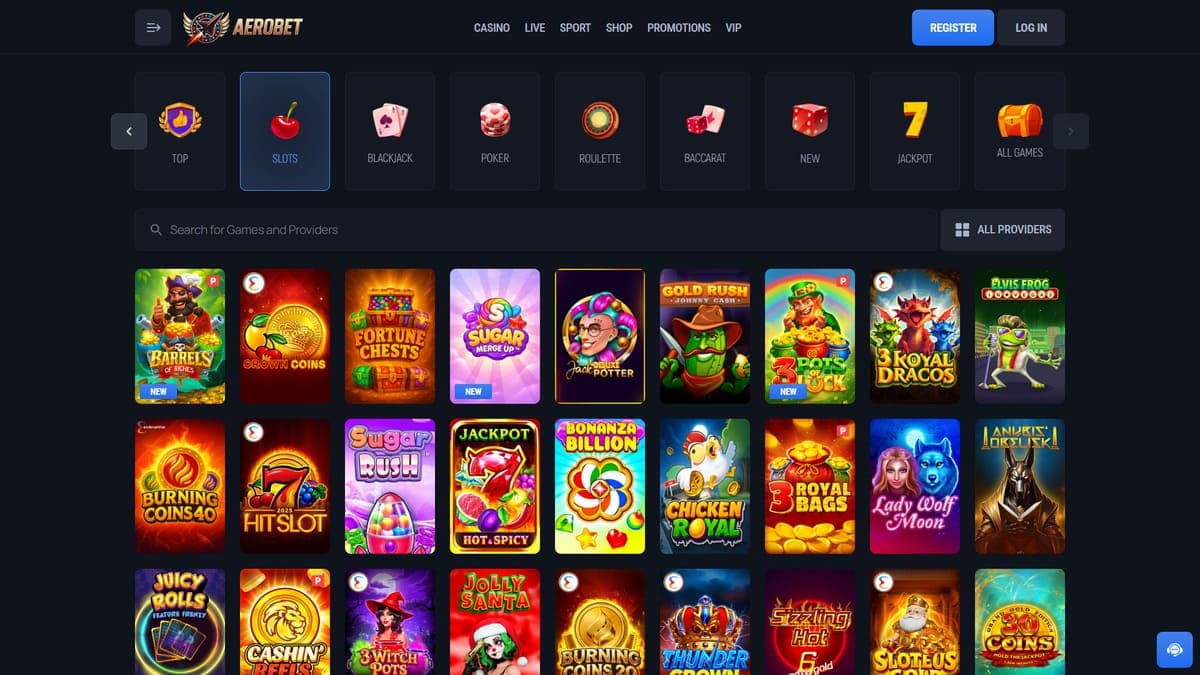 Slots Aerobet Casino
