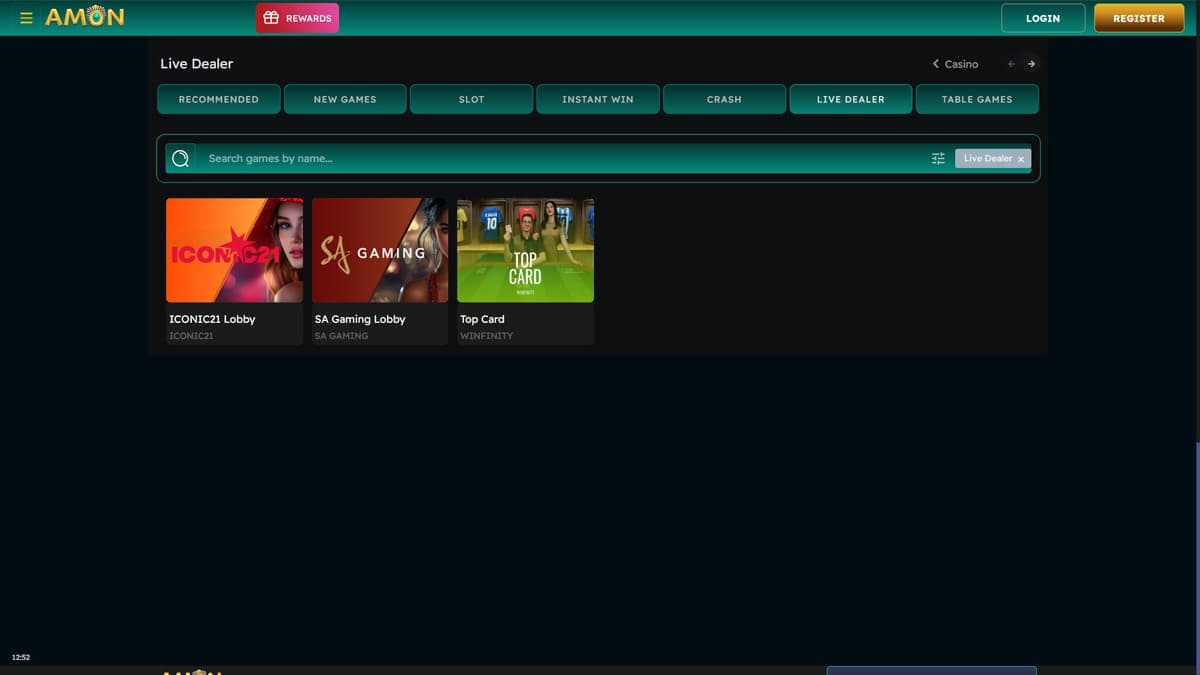 Live Amon Casino