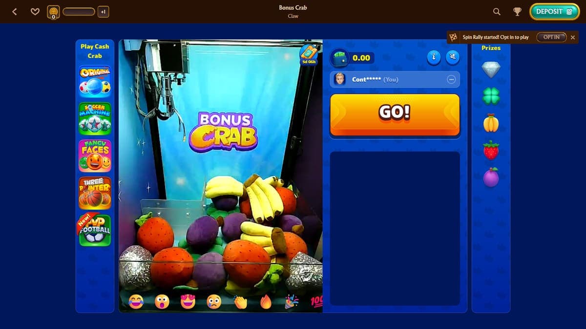 Bonus Crab AmunRa Casino