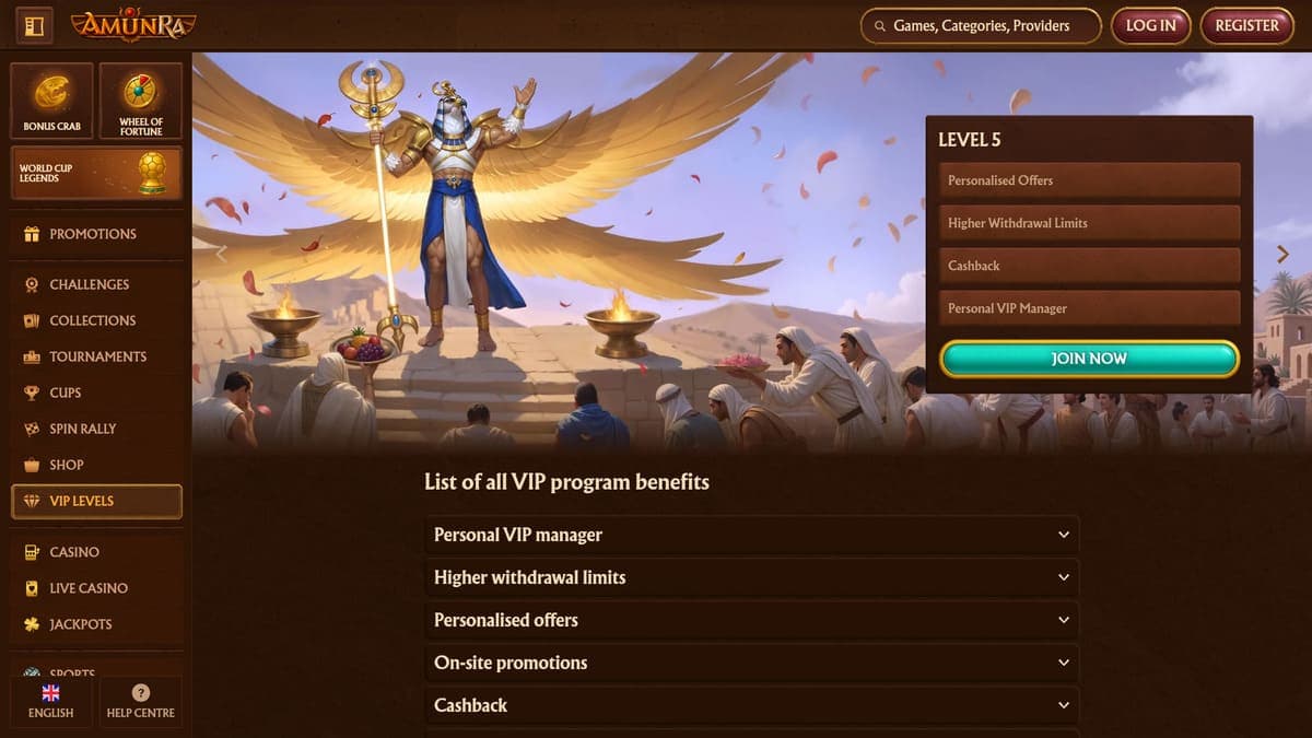 VIP AmunRa Casino