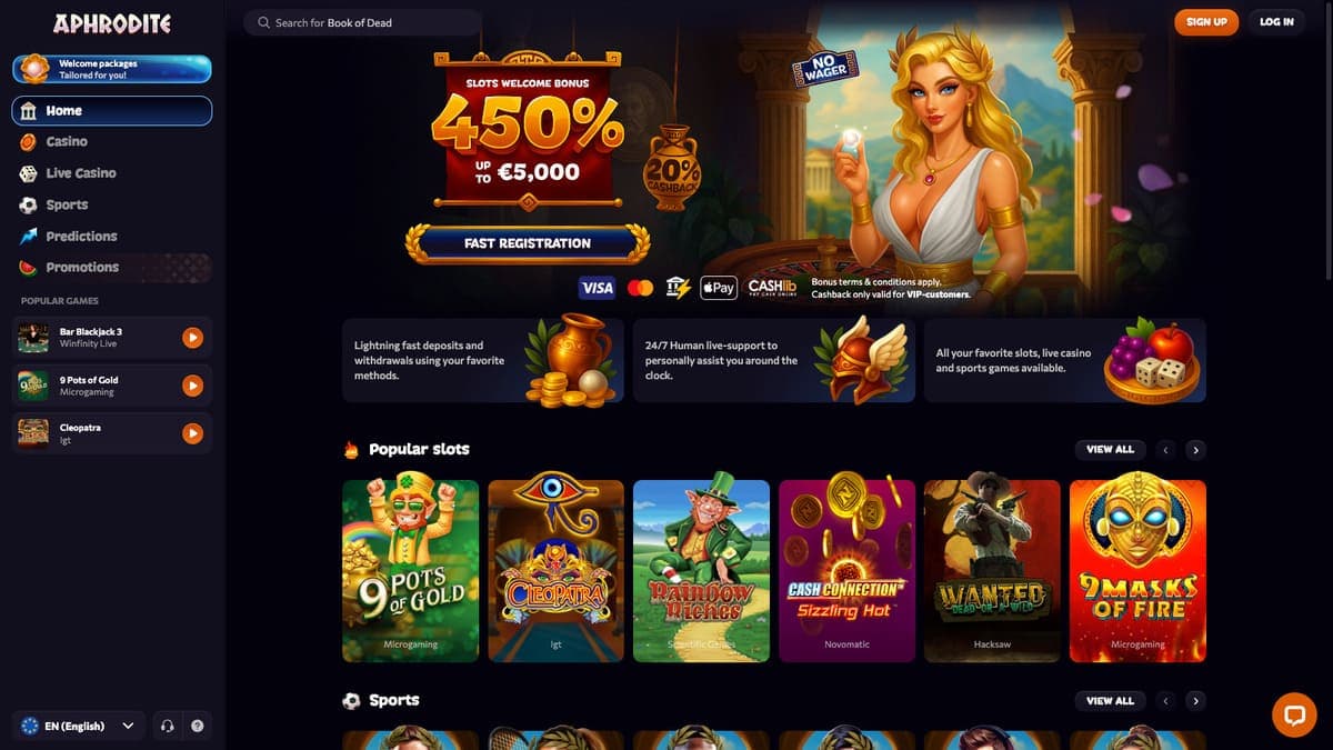 Aphrodite casino