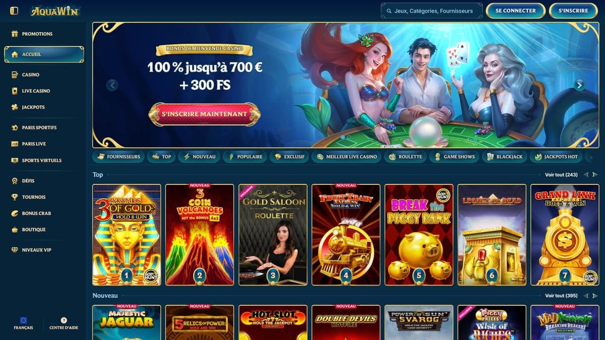 Aquawin casino
