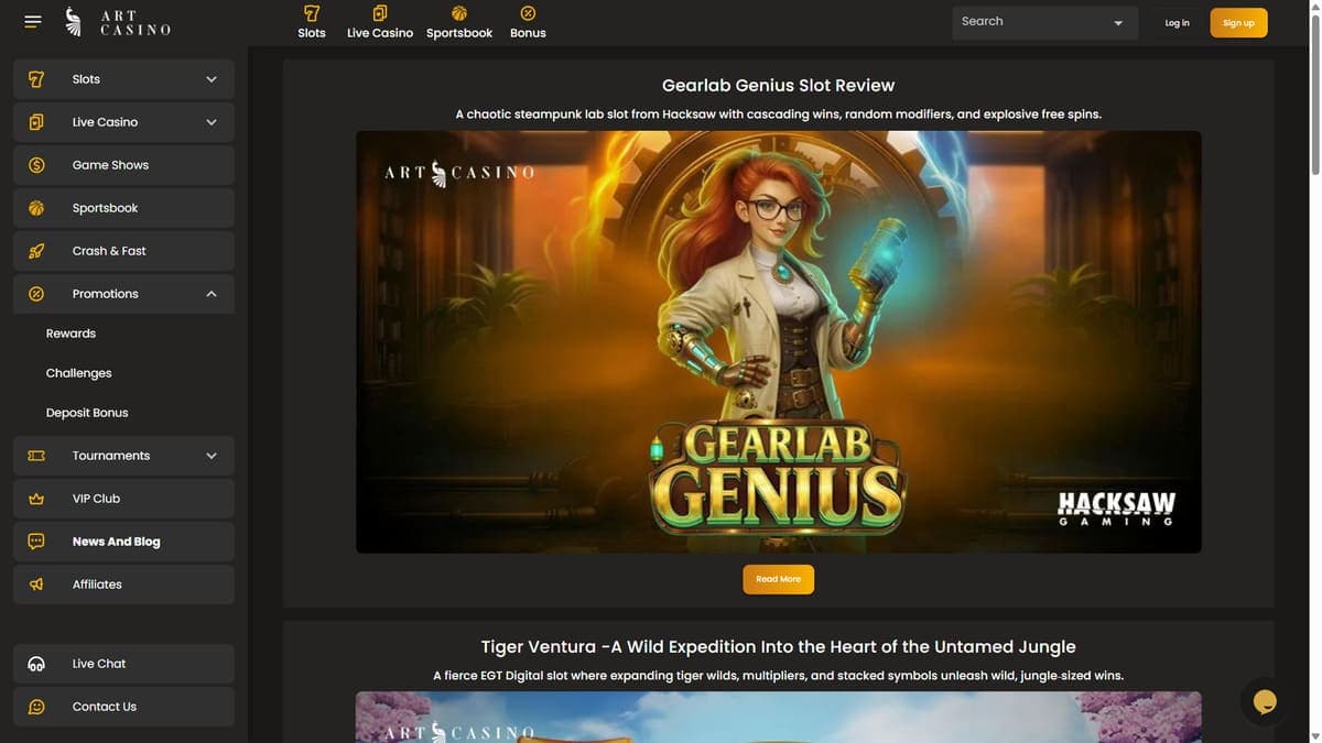 Blog Art Casino