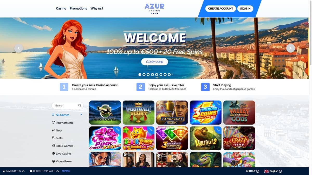Azur casino