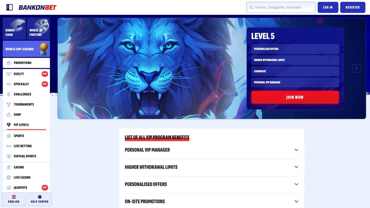 VIP Bankonbet Casino