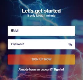 Registration Banzai Casino