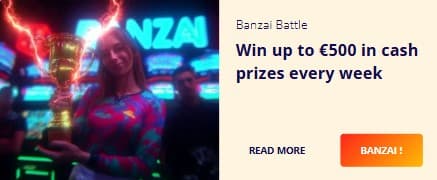 Weekly tournament Banzai Casino
