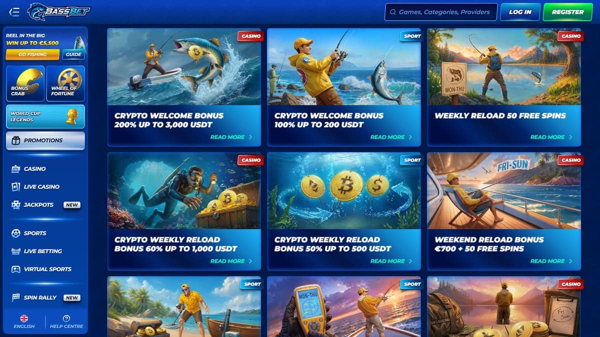 Promotions Bassbet Casino