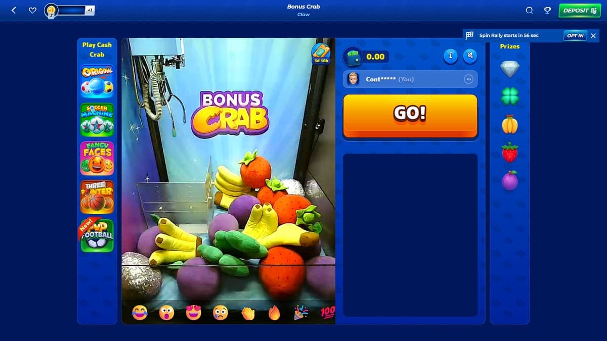 Bonus crab Bassbet Casino