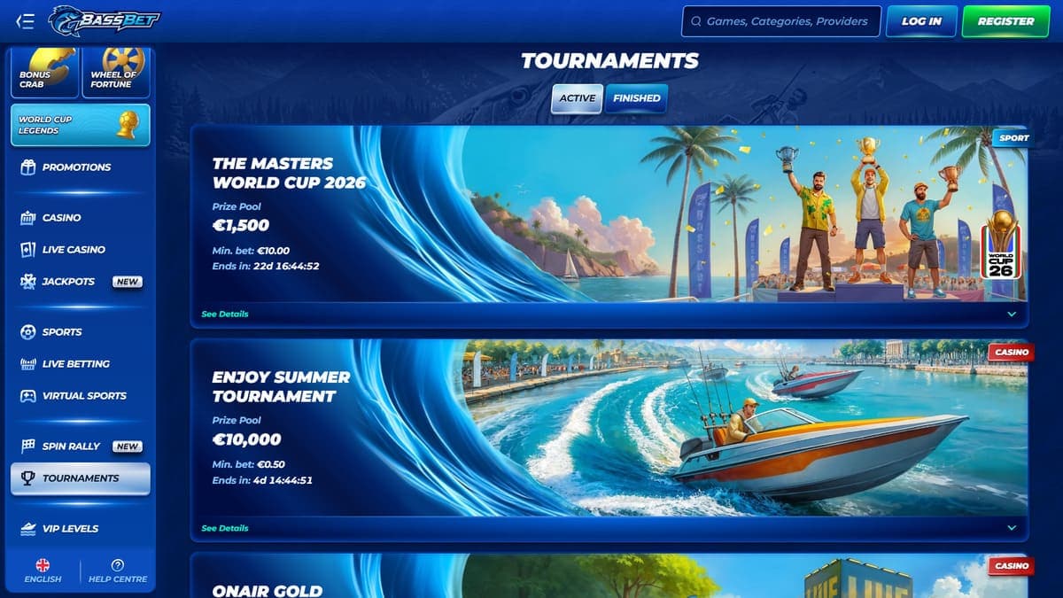 Tournaments Bassbet Casino