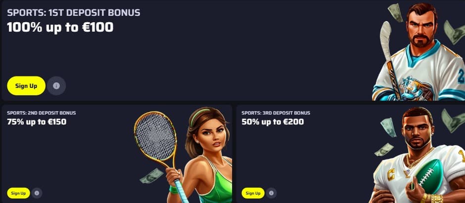 First deposit sports bonus Bdmbet Casino