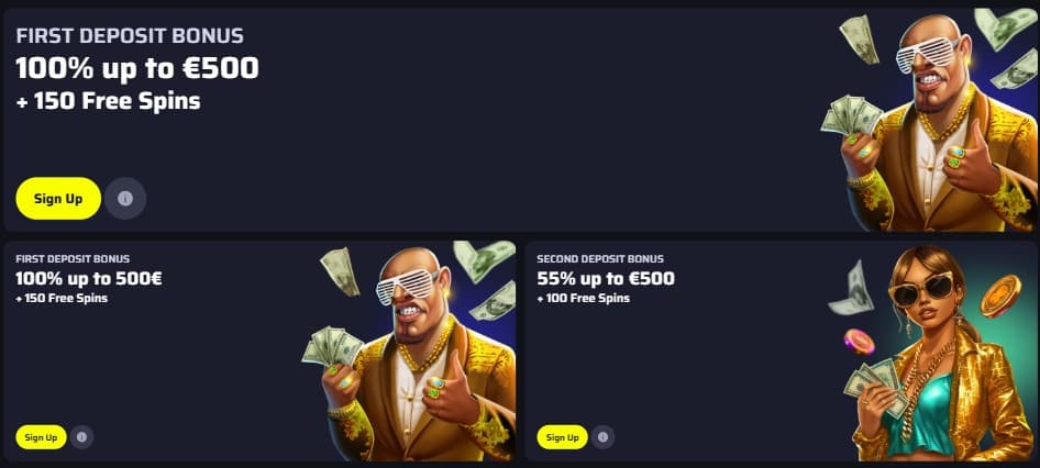 First deposit bonus Bdmbet Casino