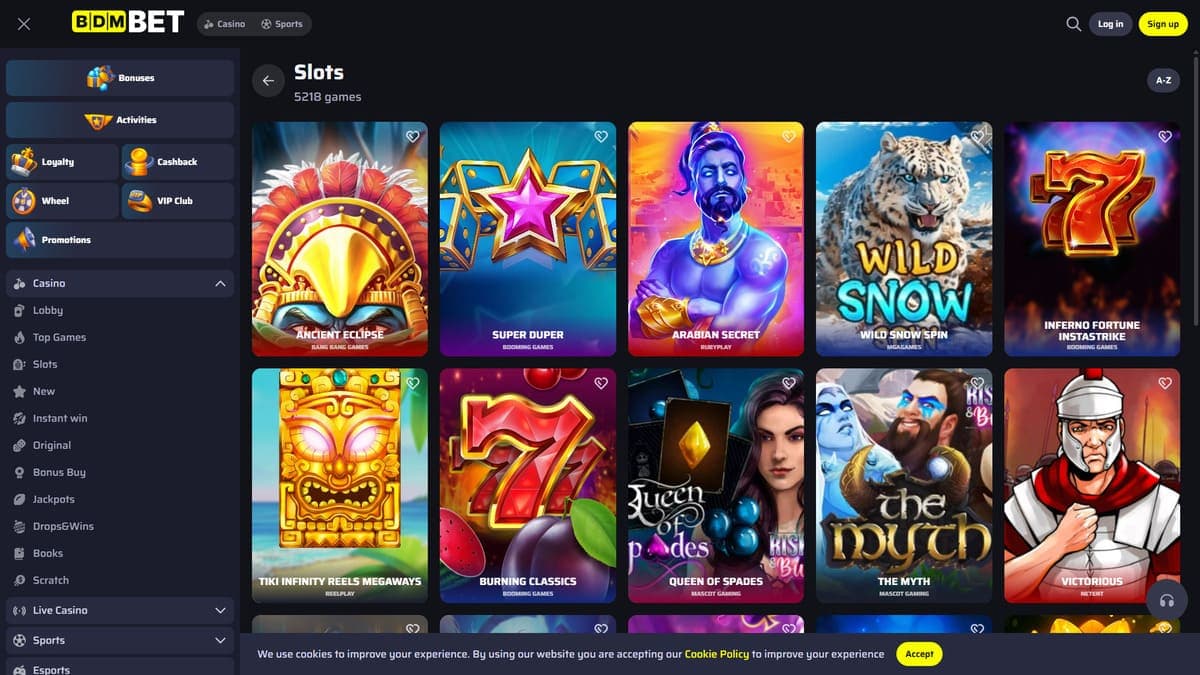 Slots Bdmbet Casino
