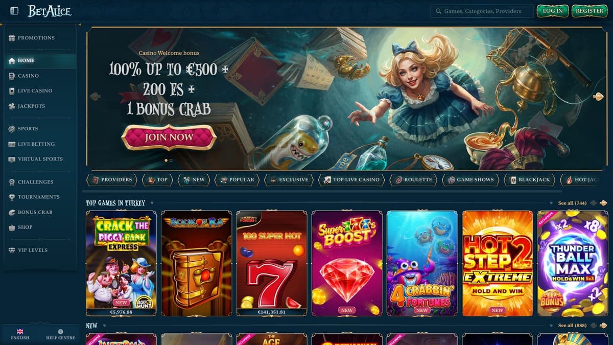 BetAlice casino