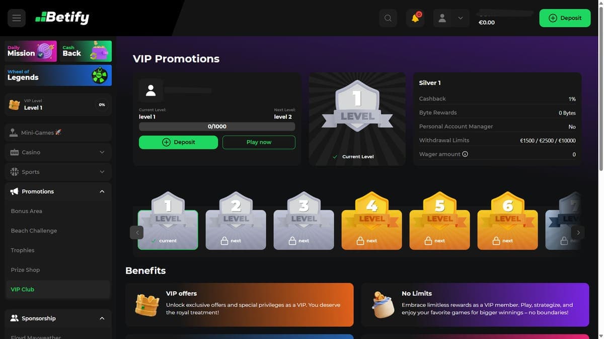 VIP Betify Casino