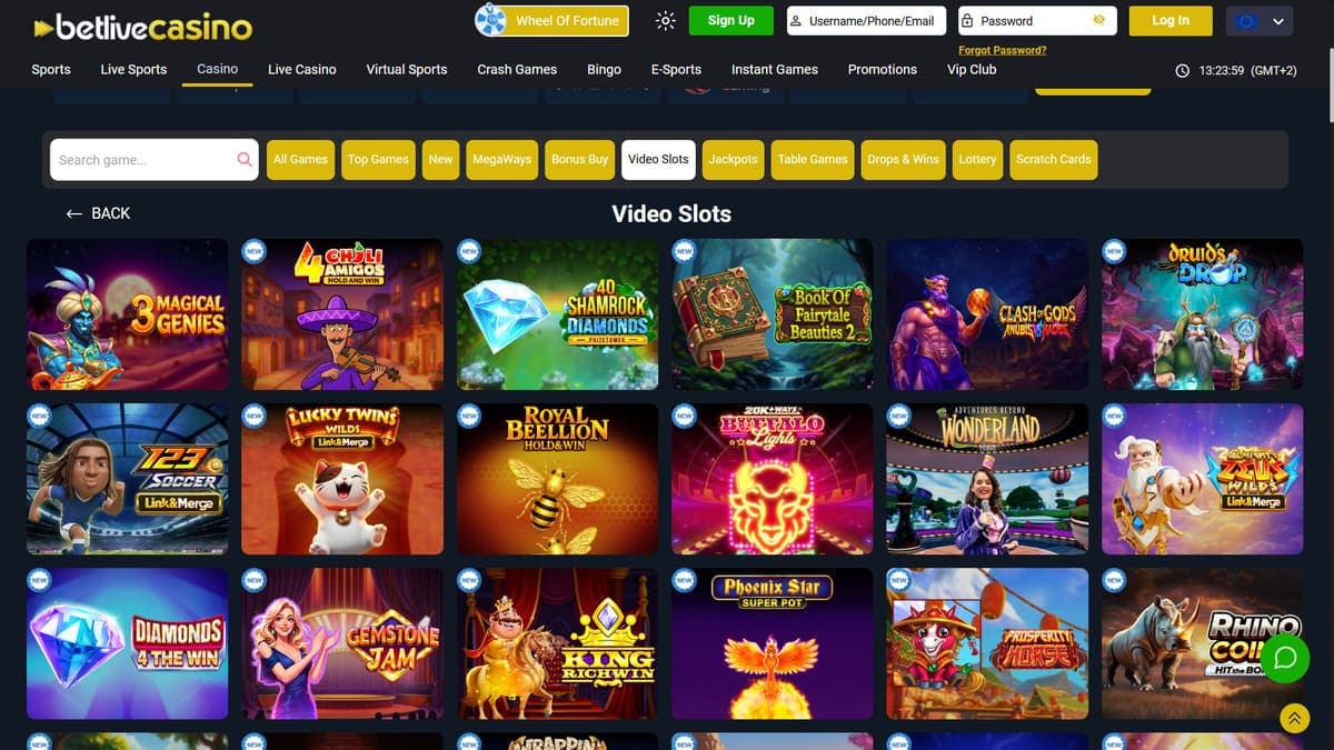 Slots BetLive Casino
