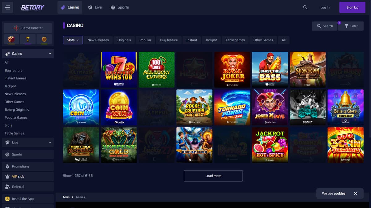 Slots Betory Casino