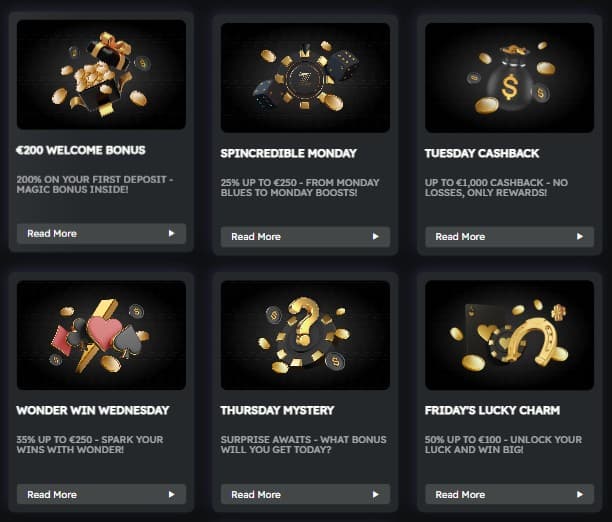 Weekly bonus Betzino Casino