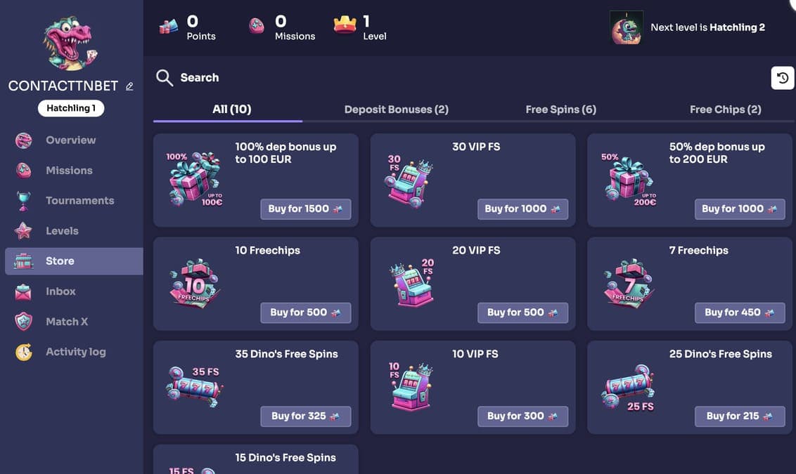 Shop Binobet Casino