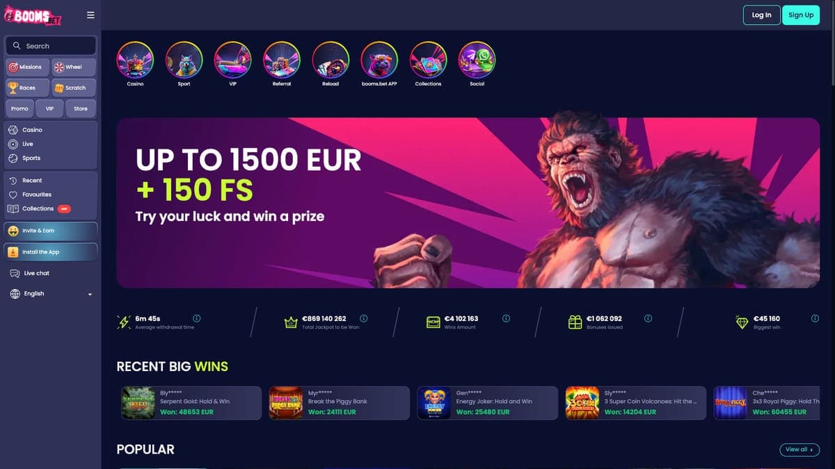 Boomsbet casino