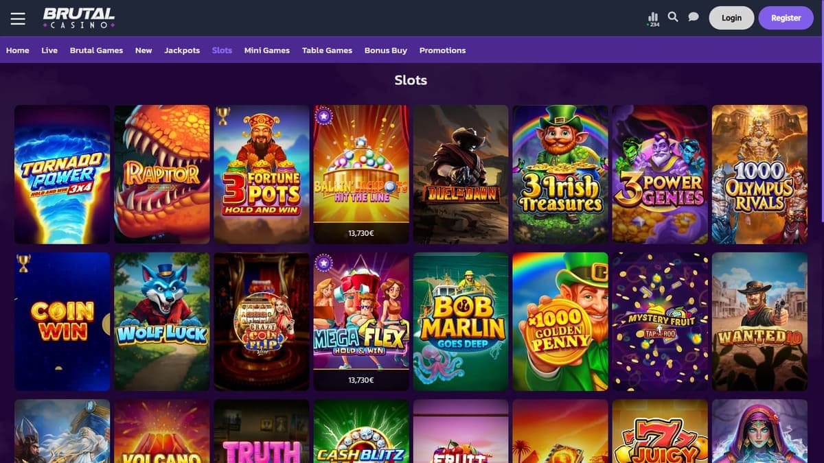 Slots Brutal Casino