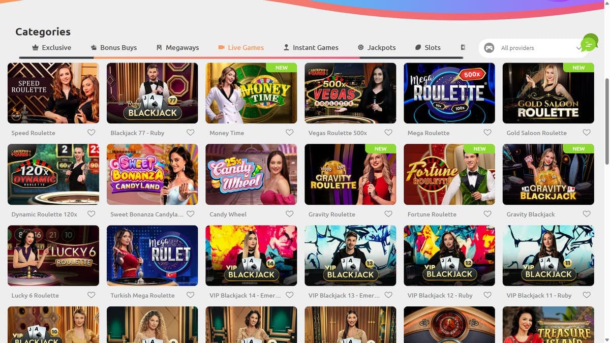 Live casino Cadoola Casino