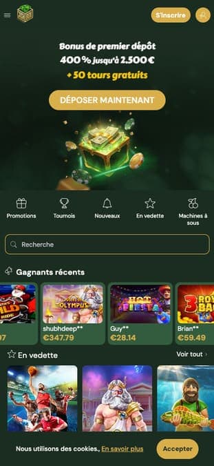 Cashbox Casino Application