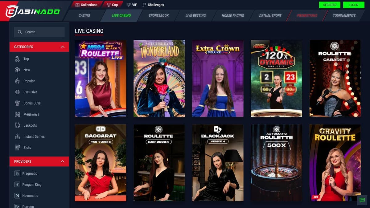 Live Casinado Casino