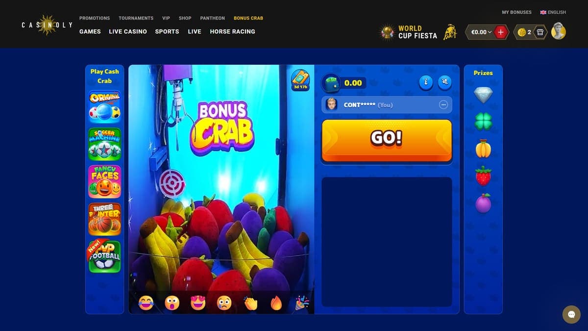 Bonus Crab Casinoly Casino
