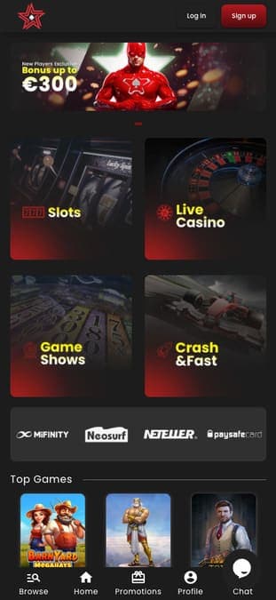 Casinostars casino mobile