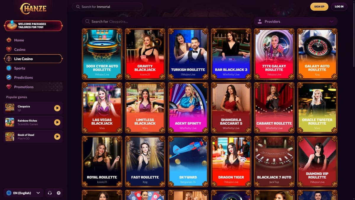Live Chanze Casino