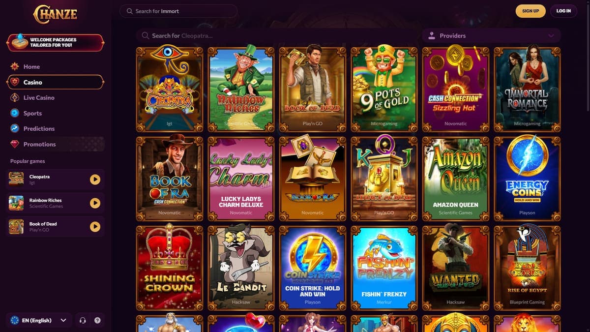 Slot Chanze Casino