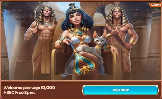 Welcome bonus Cleobetra Casino