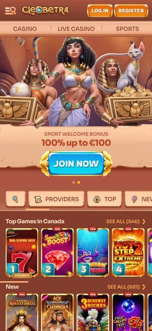 Cleobetra casino mobile