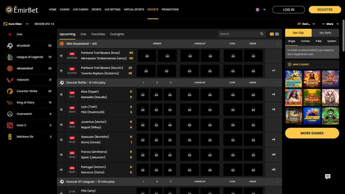 Esport Emirbet Casino