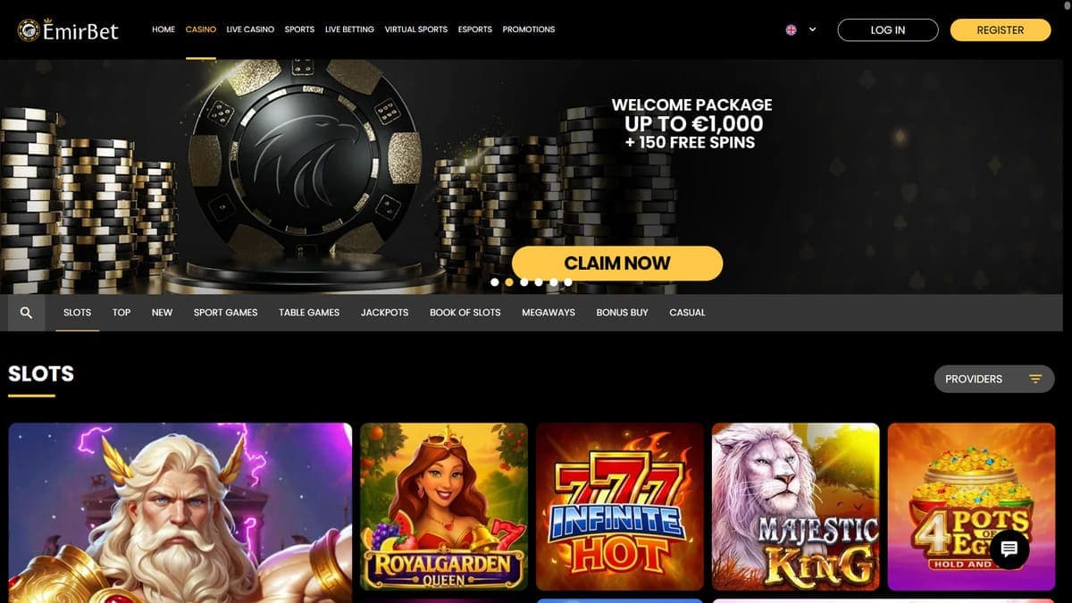 Slot machines Emirbet Casino