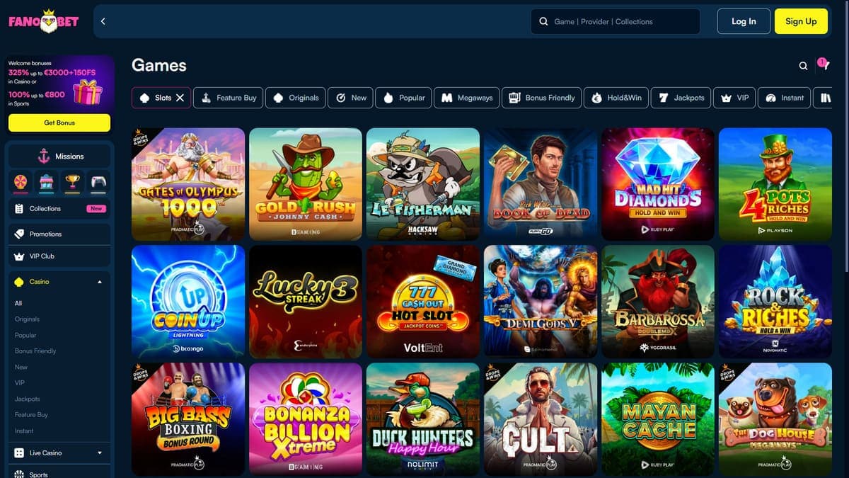 Slots Fanobet Casino