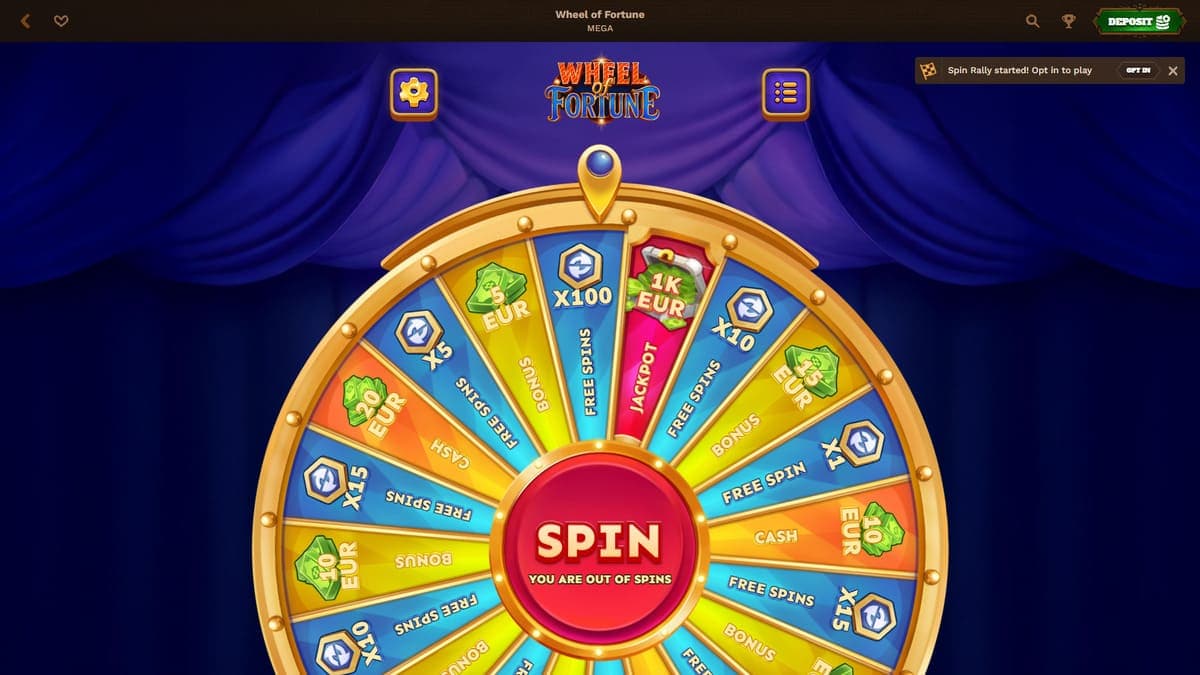 Wheel of fortune FatPirate Casino