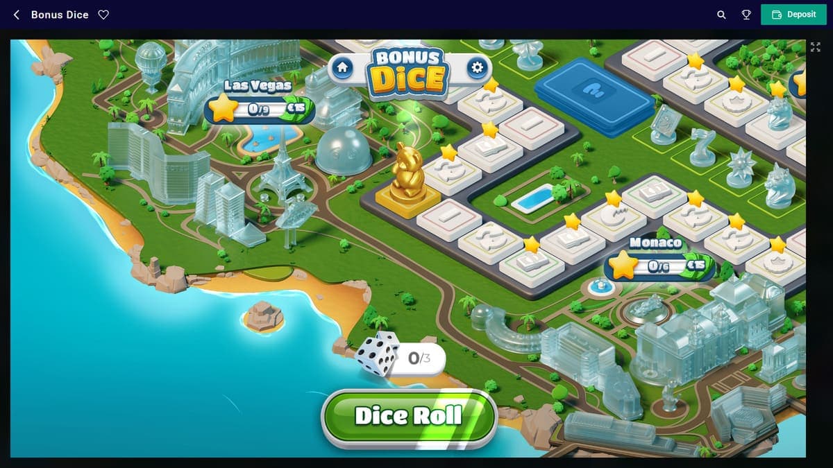 Dice bonus Frumzi Casino