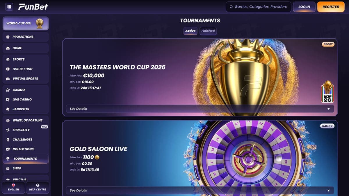 Tournaments Funbet Casino