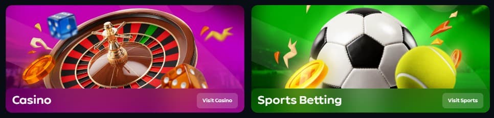 Selection Gamdom Casino
