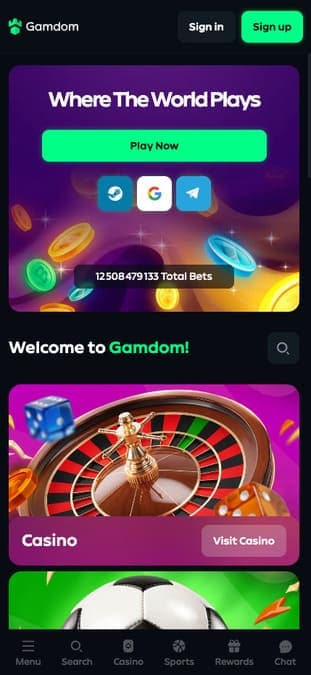Gamdon casino mobile