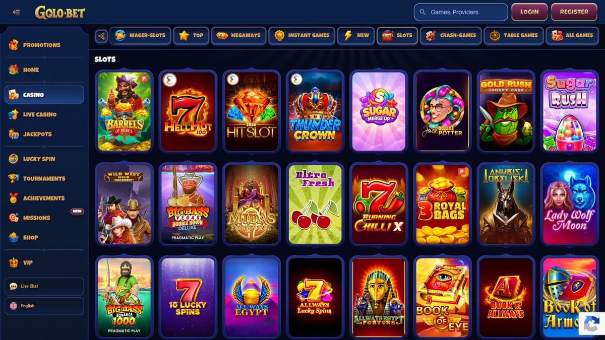 Slots Golobet Casino