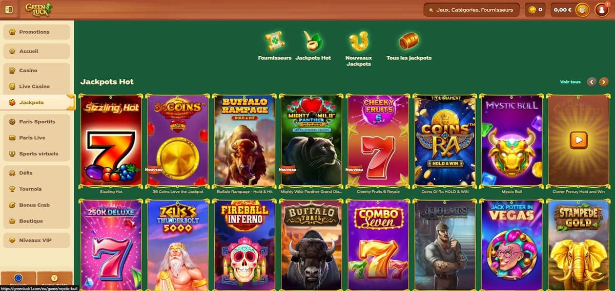 Jackpot GreenLuck Casino