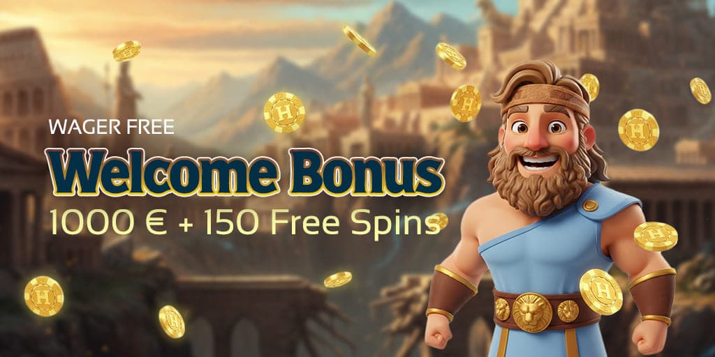 Welcome bonus Hercules Casino
