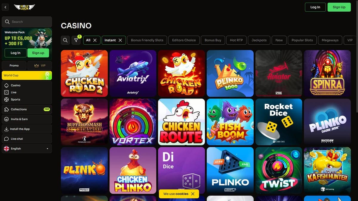 Other games Holyluck Casino