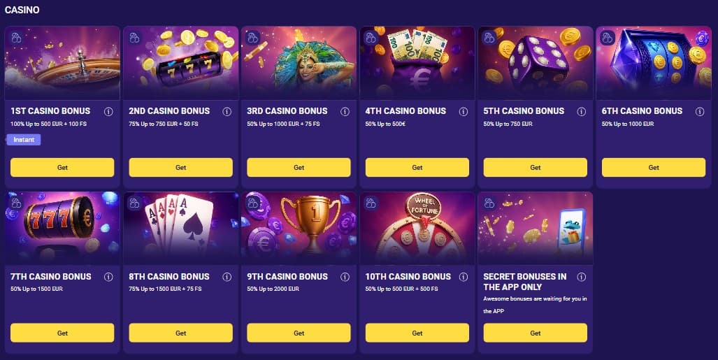 Promotions Igobet Casino