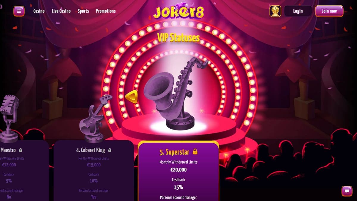 VIP Joker8 Casino